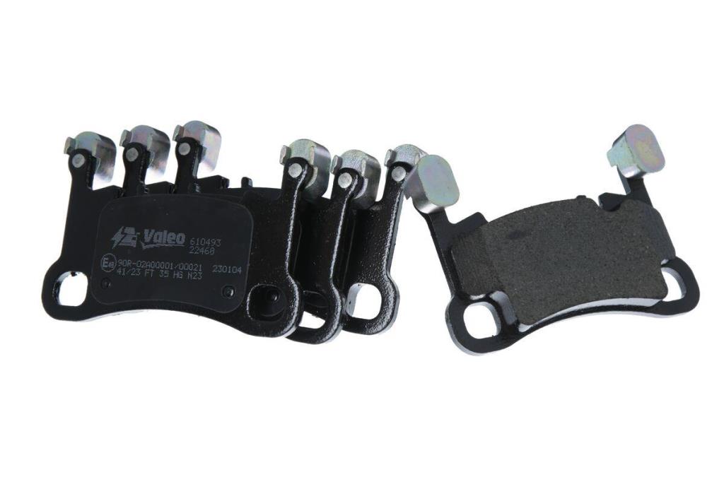 Jeu de 4 plaquettes de frein VALEO ref. 610493